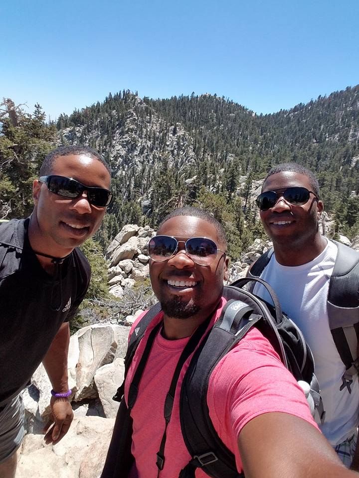 Andrew & Chris Hiking